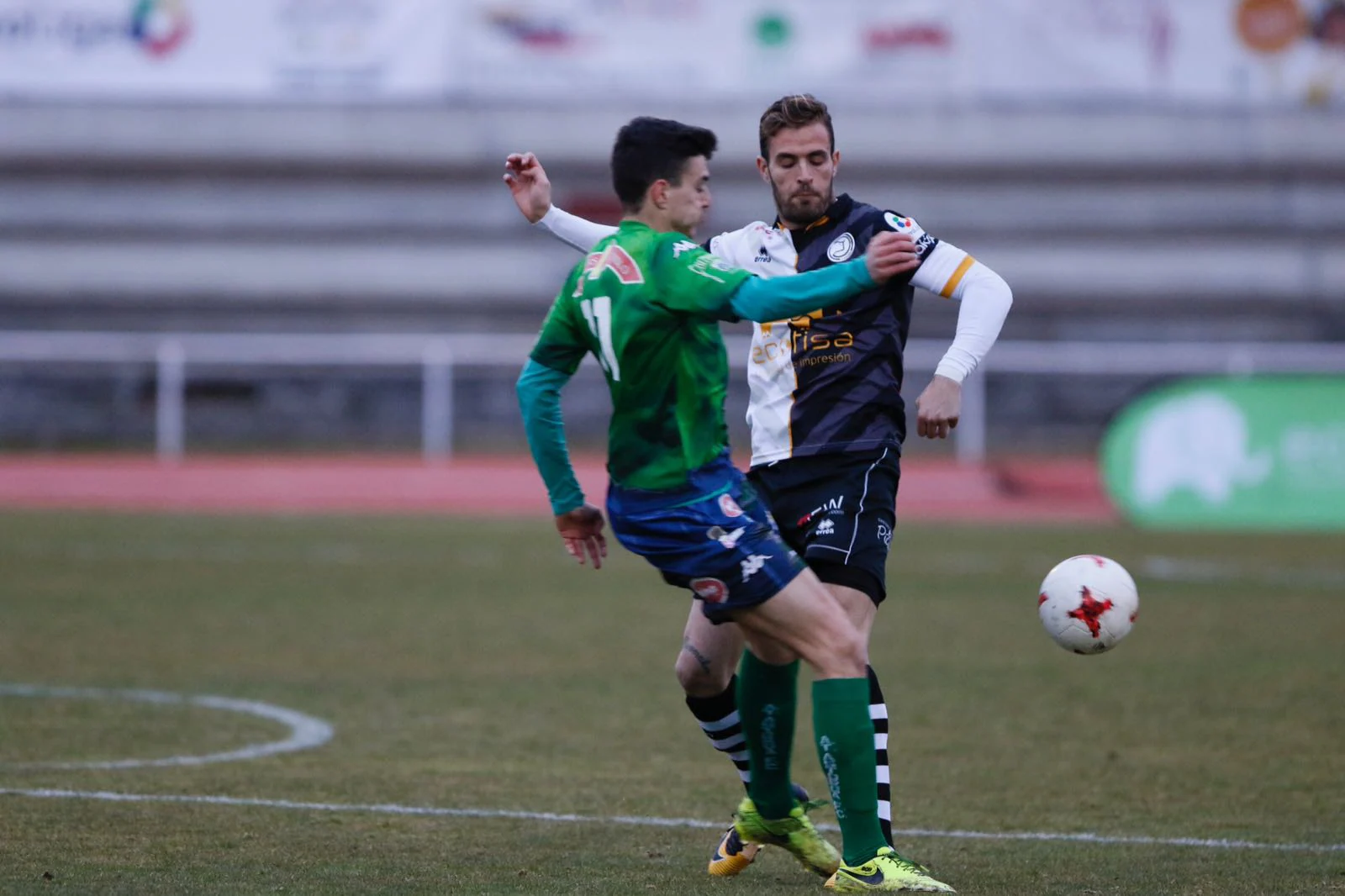 Fotos: Aficionados de Unionistas en el partido contra el Astorga