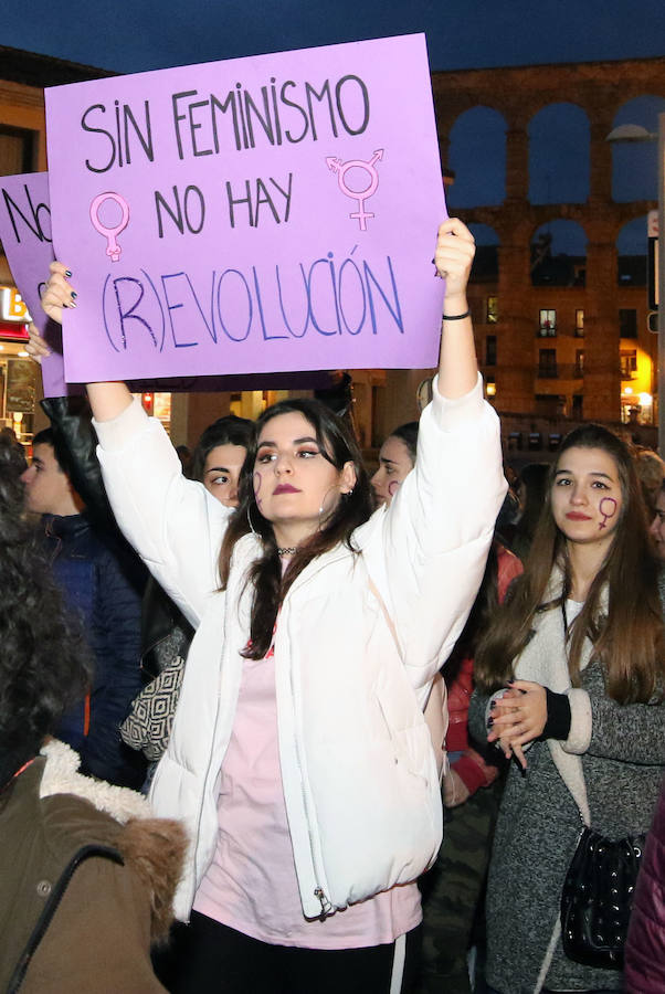 Fotos: 8-M Multitudinaria manifestación en Segovia