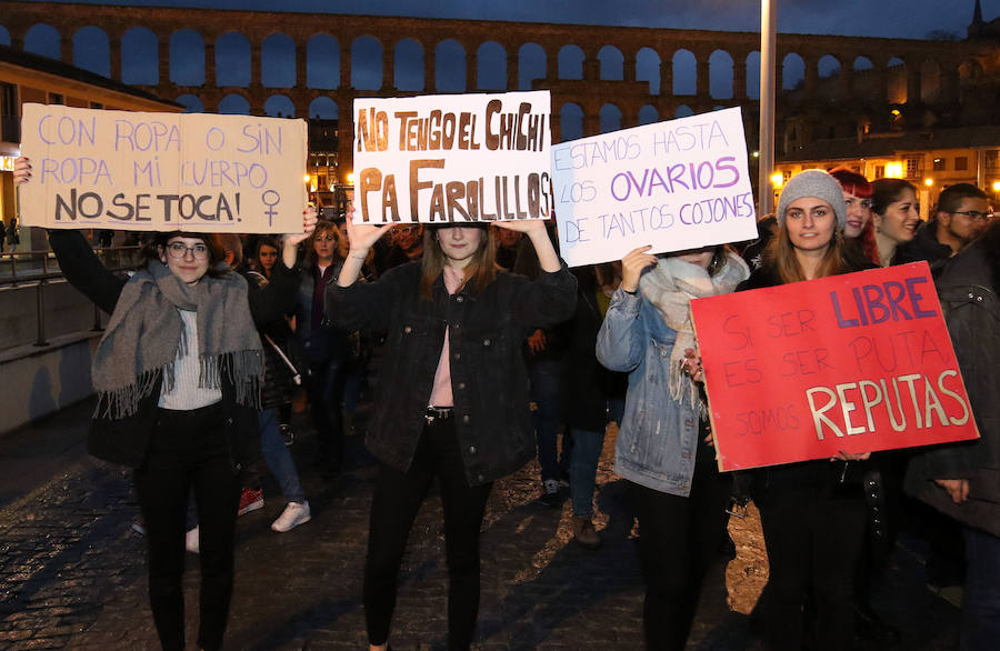 Fotos: 8-M Multitudinaria manifestación en Segovia