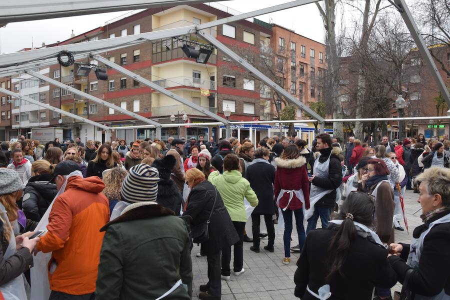 Fotos: Concentración en Guardo en la jornada del 8-M