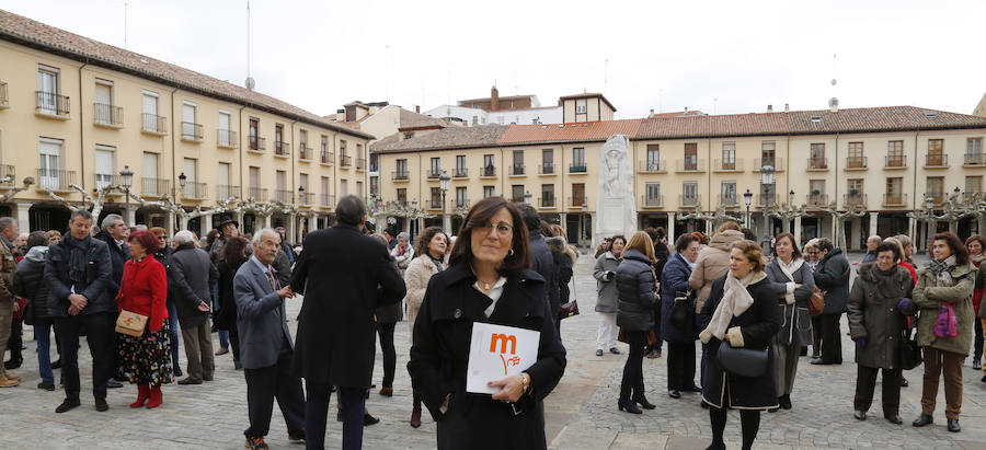 Fotos: Acto institucional del Ayuntamiento de Palencia en el 8-M