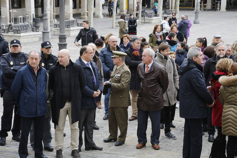 Fotos: Acto institucional del Ayuntamiento de Palencia en el 8-M