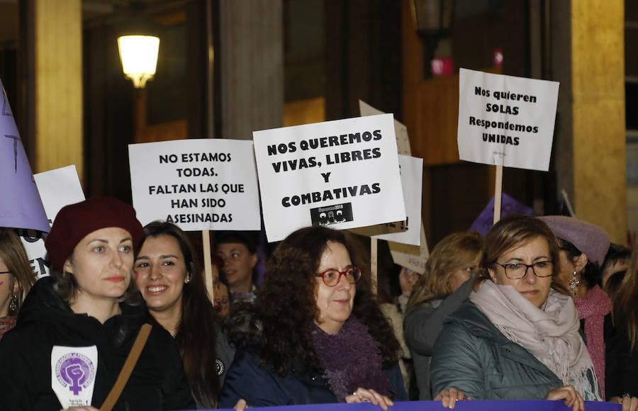 Fotos: El colofón reivindicativo del 8-M en Palencia