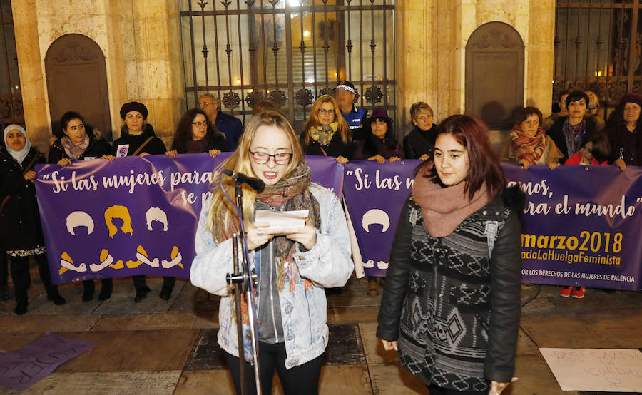 Fotos: El colofón reivindicativo del 8-M en Palencia