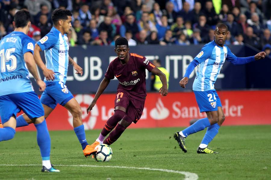 Líder y colista se citan en La Rosaleda con objetivos muy diferentes y con Leo Messi como gran ausencia.
