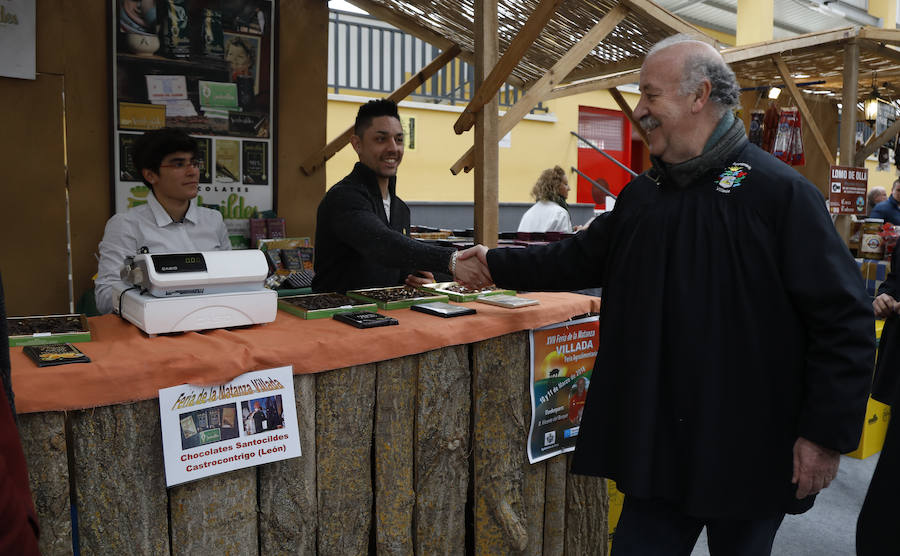 Fotos: Vicente del Bosque en la Feria de la Matanza de Villada