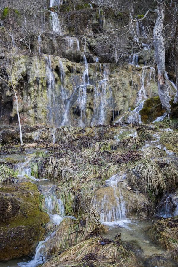 Cascada de Covalagua (Palencia).