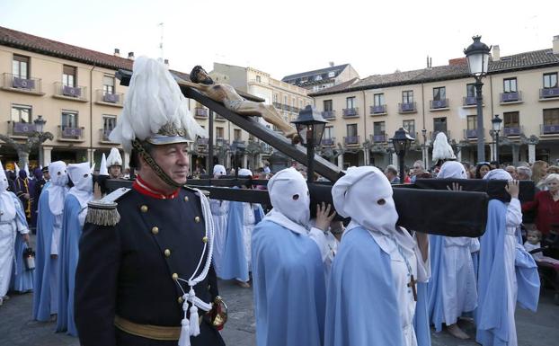 Programa de procesiones del Lunes Santo, 26 de marzo, en Palencia