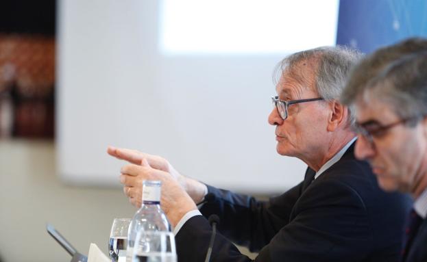 Antón Costas, durante el Foro Económico de El Norte.