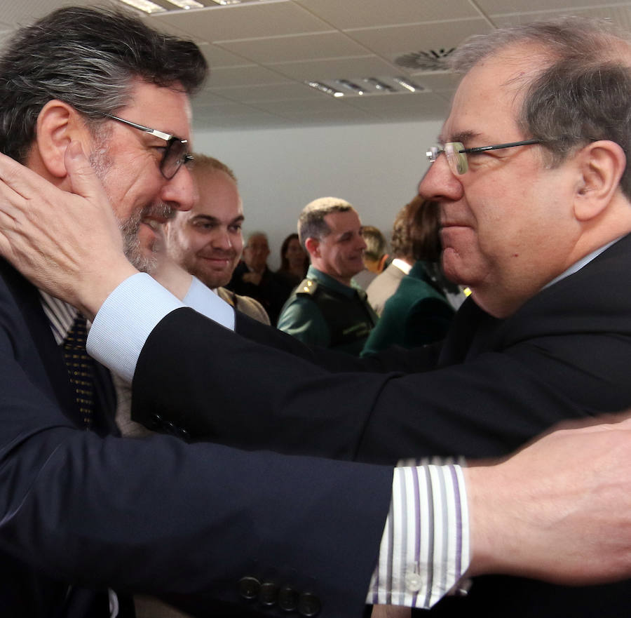 Fotos: Juan Vicente Herrera inaugura la planta de Bezoya en Ortigosa del Monte