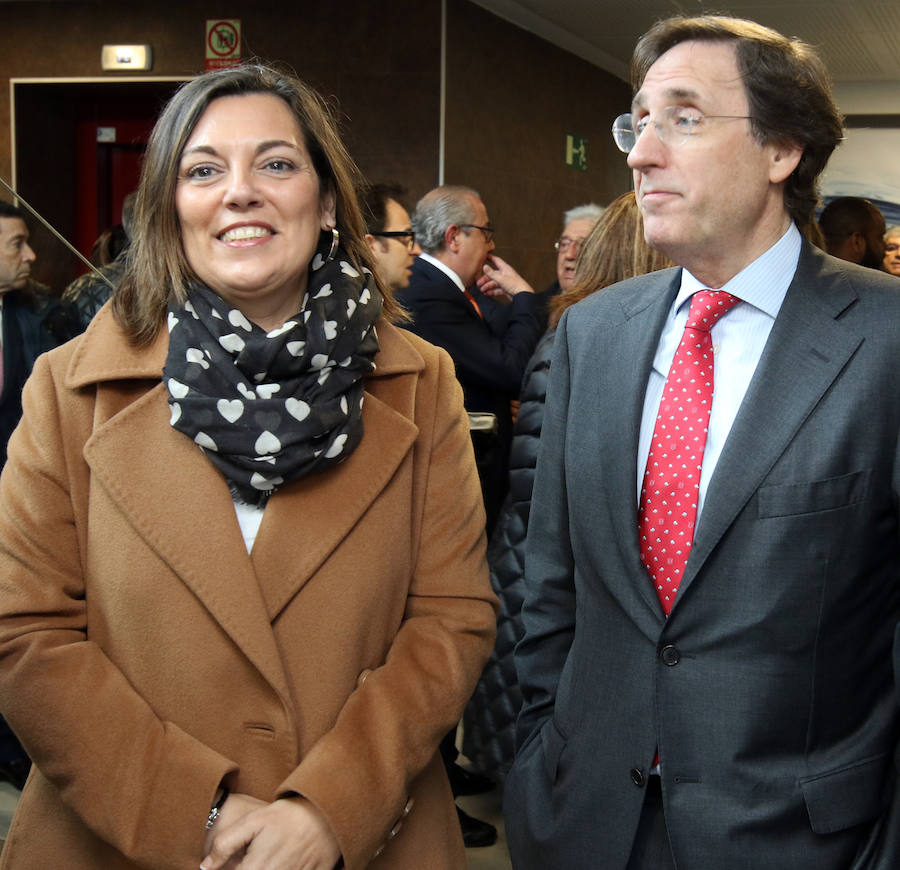 Fotos: Juan Vicente Herrera inaugura la planta de Bezoya en Ortigosa del Monte