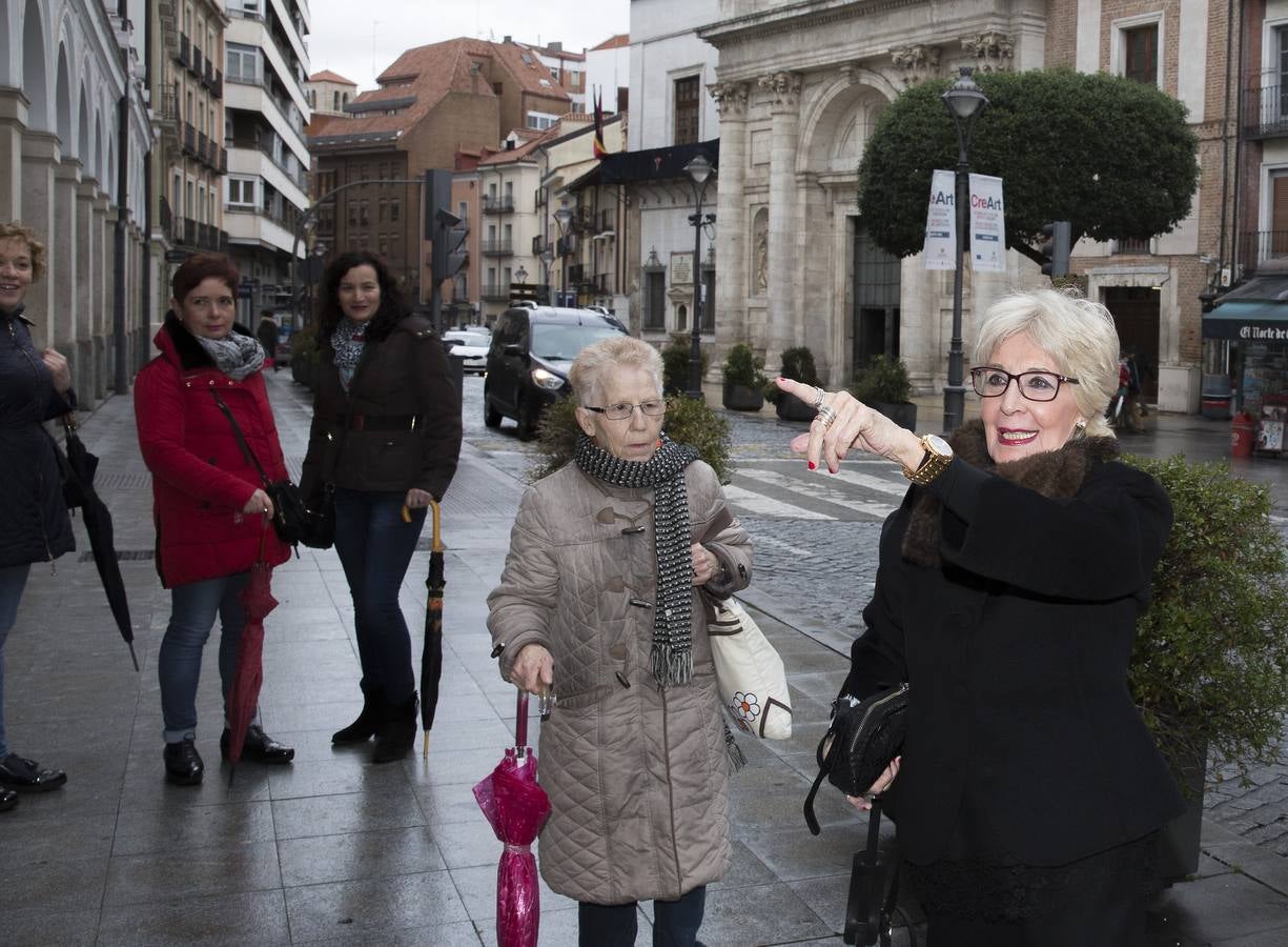 La actiz vallisoletana aprovechó la presentación de la obra en el Teatro Calderón para anunciar su retirada de los escenarios