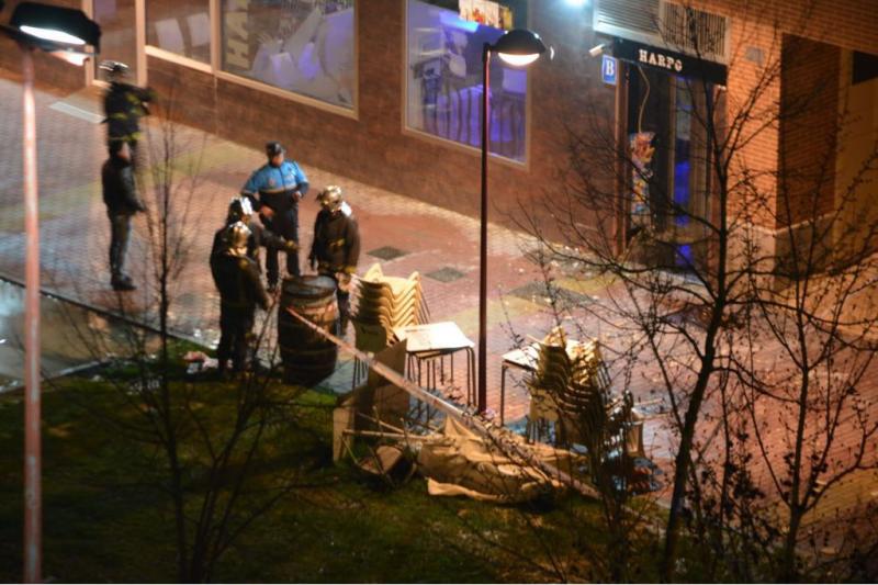 Efectos del viento en Villa de Prado.