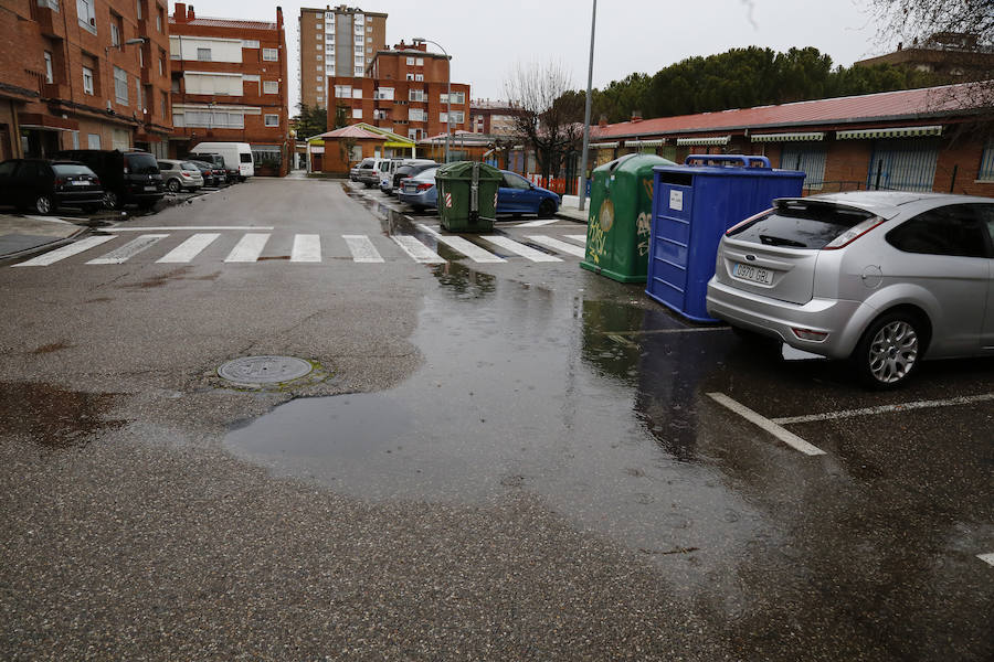 Fotos: Aguacero en la ciudad de Palencia