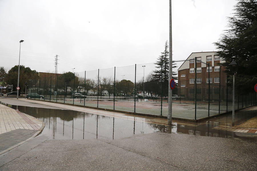 Fotos: Aguacero en la ciudad de Palencia