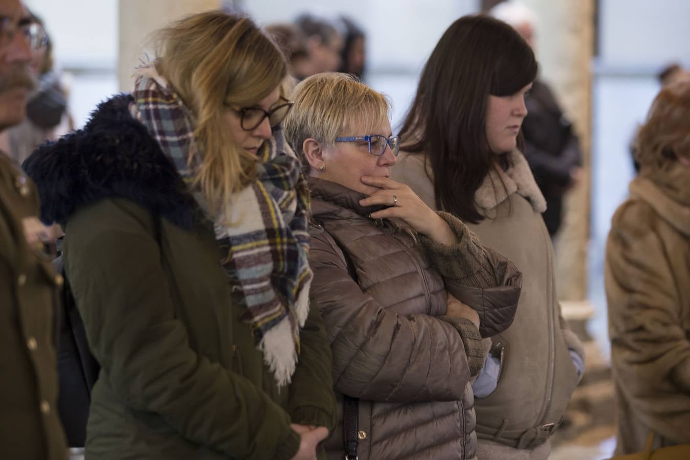 Las bandas de la Cofradía penitencial de la Sagrada Pasión de Cristo y de la Cofradía penitencial de Nuestra Señora de la Pieda ofrecieron un recital en el Patio Central del palacio