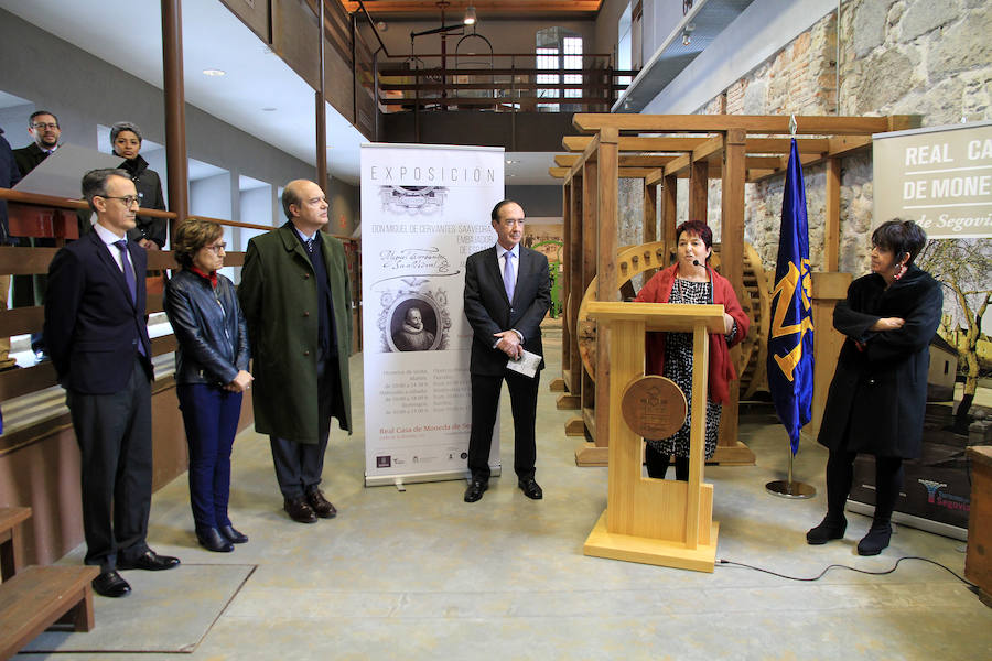 Fotos: Exposición sobre Cervantes en la Casa de la Moneda