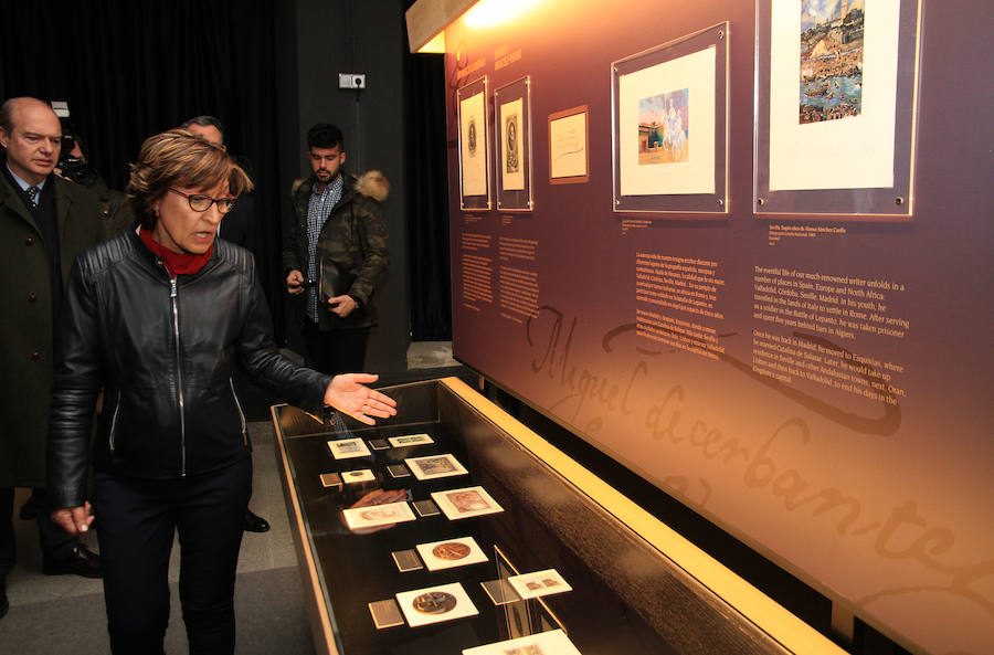 Fotos: Exposición sobre Cervantes en la Casa de la Moneda