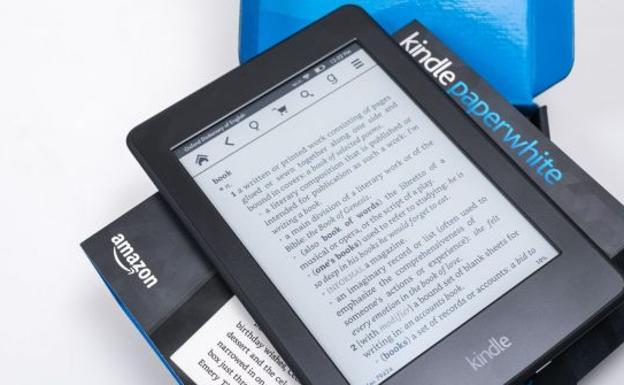 Imagen del Kindle Paperwhite de Amazon.