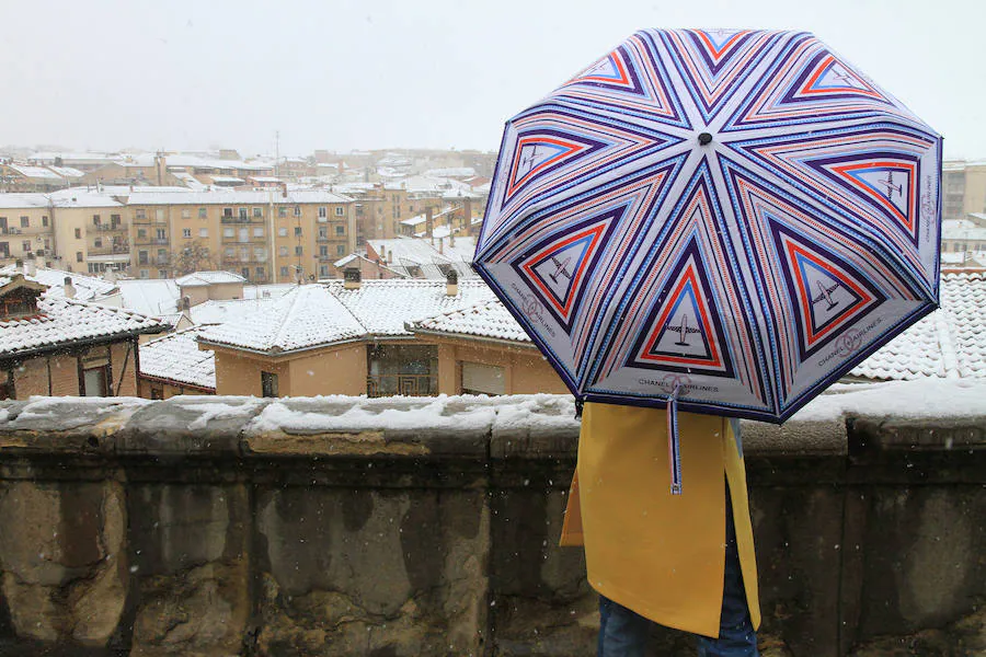 Fotos: Nieve en Segovia