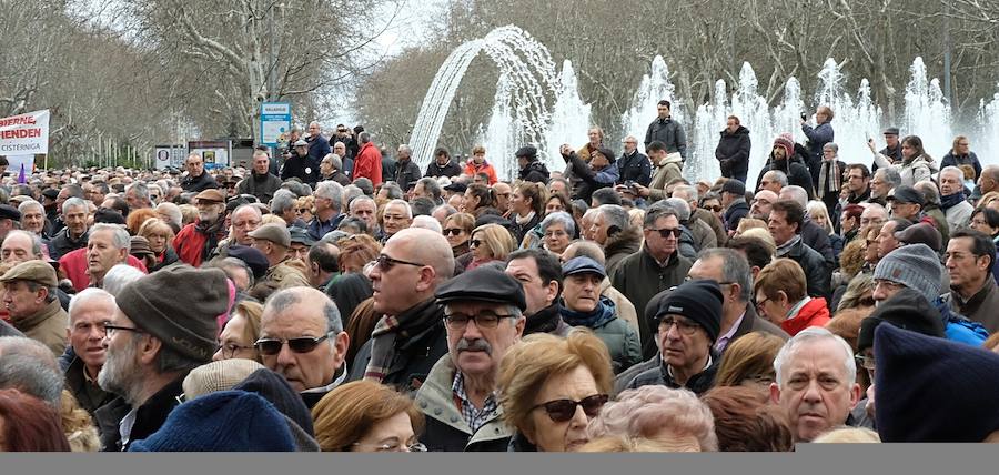 Fotos: Manifestación en defensa de las pensiones en Valladolid