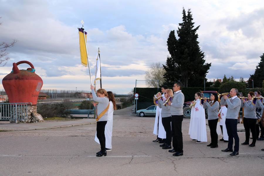 Fotos: Certamen de bandas de Semana Santa en Dueñas