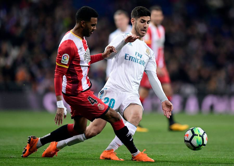 Festival goleador de Real Madrid y Girona en un duelo que se decantó para los blancos gracias al póker de goles de Cristiano Ronaldo.