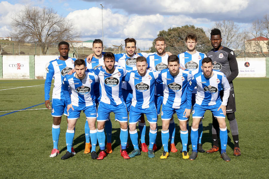 El equipo chacinero cae ante el filial del Deportivo de La Coruña en lo que es la segunda derrota seguida del equipo charro, que cae al 12º puesto 