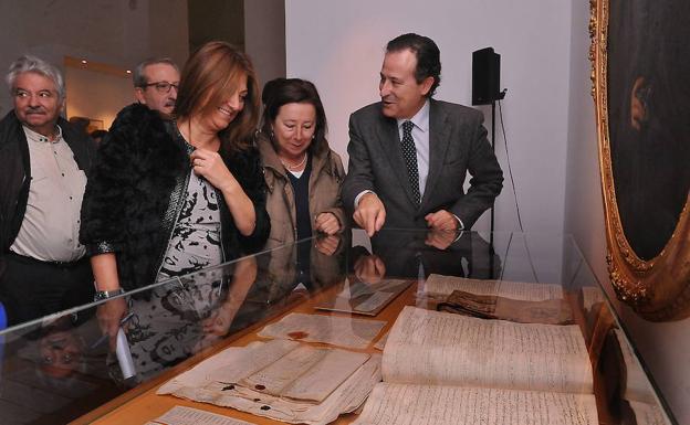 Exposicion del archivo de Simón Ruiz de Medina del Campo.