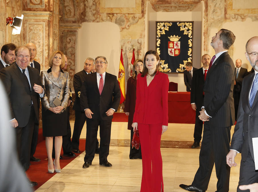 Los Reyes han visitado Valladolid para conmemorar la la primera vuelta al mundo por mar de Magallanes y Elcano