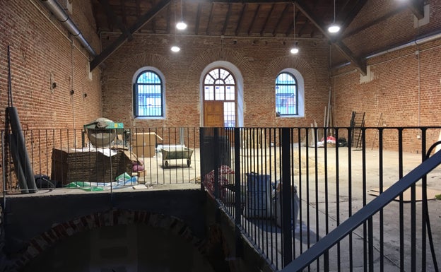 Obras de las nuevas instalaciones que DS Entrenador Personal estrenará en Arco de Ladrillo. 