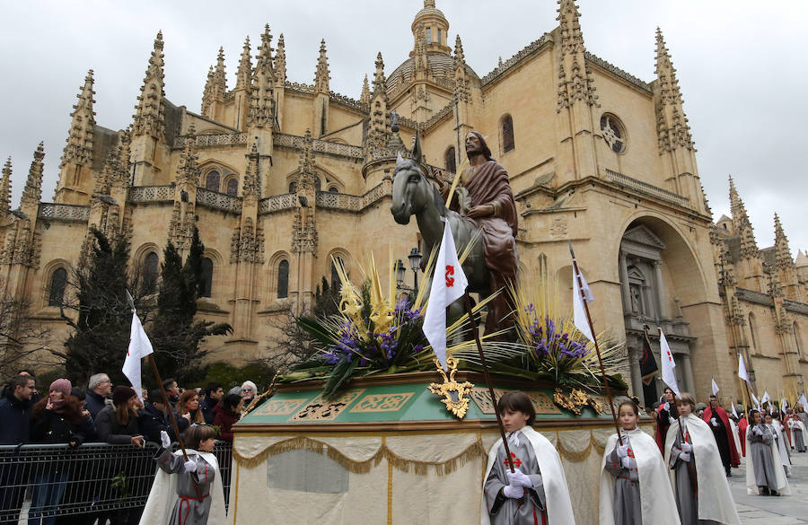 Fotos: Celebración del Domingo de Ramos en Segovia