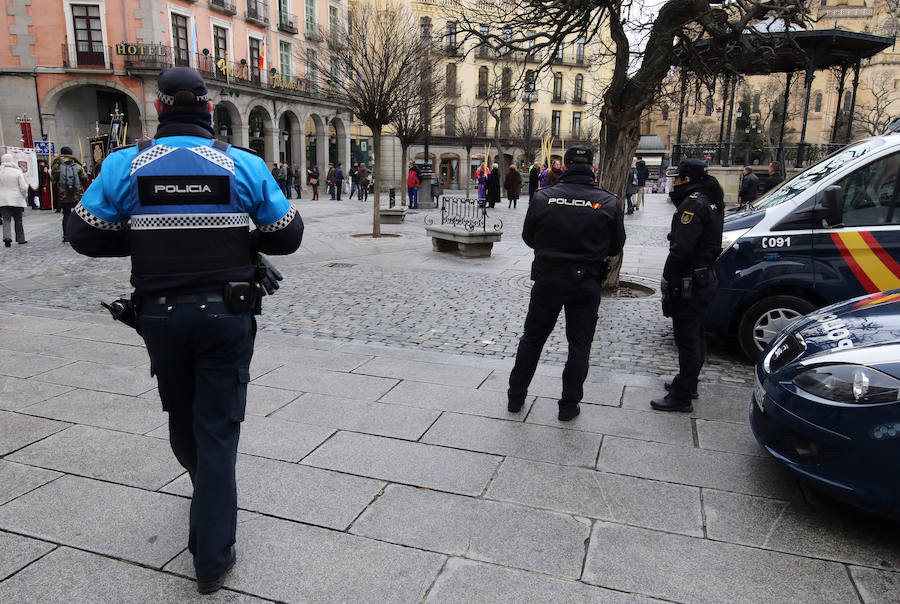 Fotos: Celebración del Domingo de Ramos en Segovia
