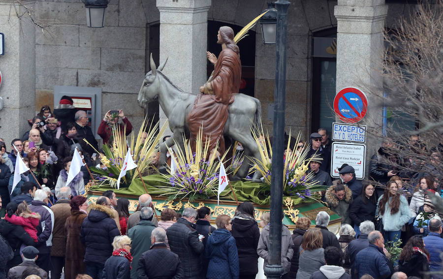 Fotos: Celebración del Domingo de Ramos en Segovia