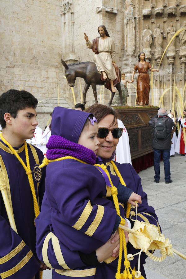 Fotos: Las imágenes de la procesión de Ramos en Palencia