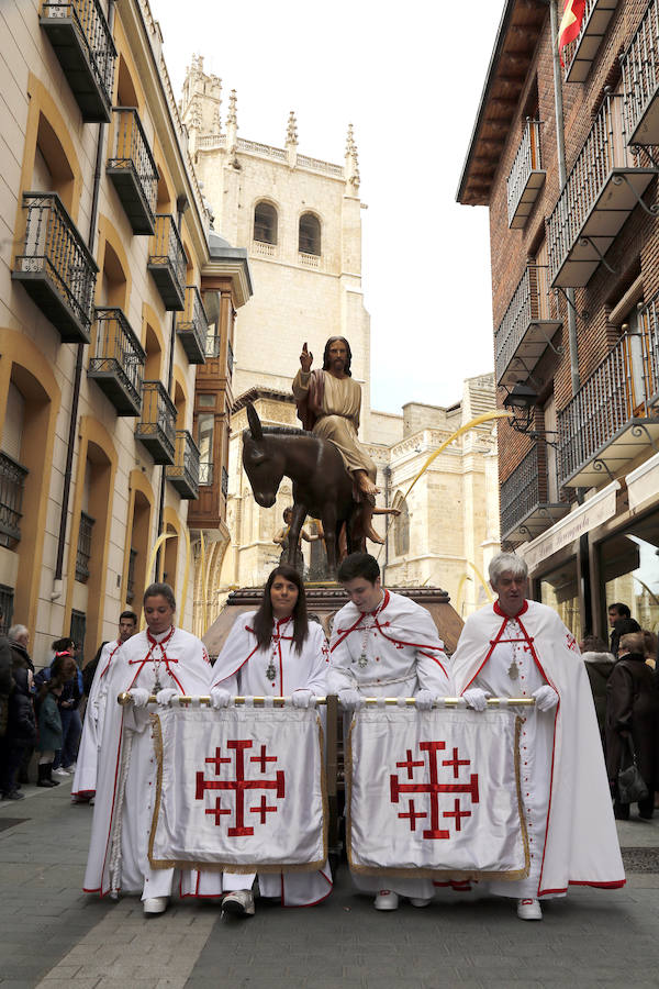 Fotos: Las imágenes de la procesión de Ramos en Palencia