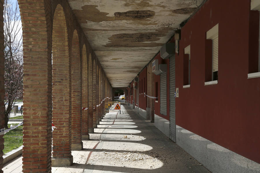 Fotos: Estado de la Plaza del Carmen de Palencia
