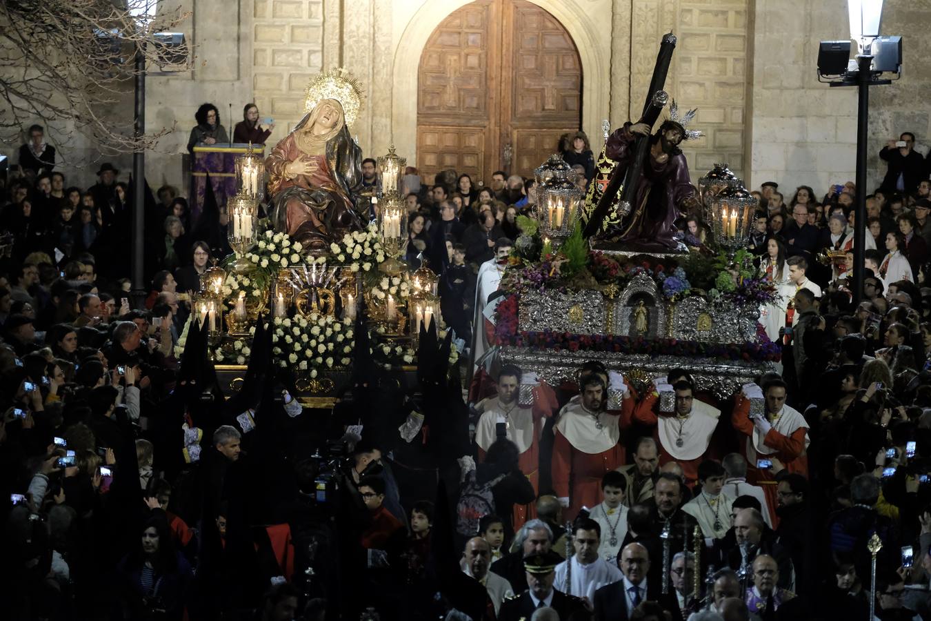 Fotos: Procesión del Encuentro en Valladolid
