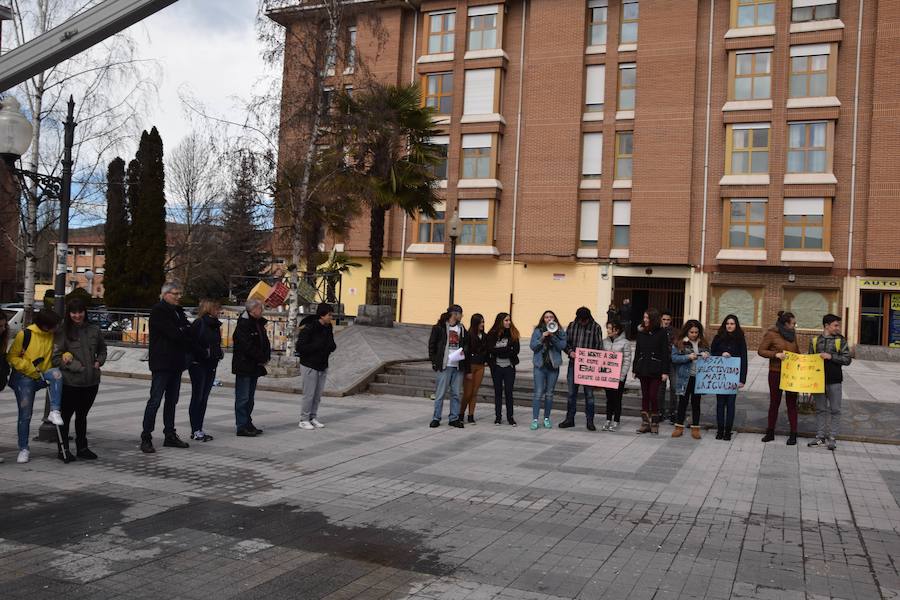 Fotos: Concentración de estudiantes en Guardo