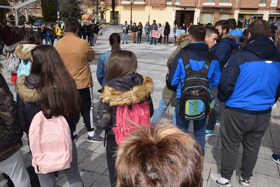Fotos: Concentración de estudiantes en Guardo
