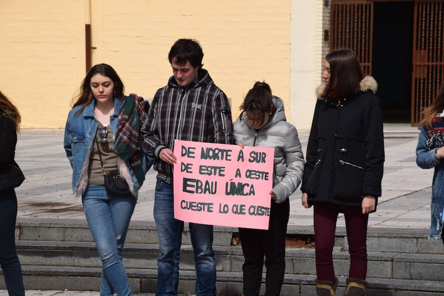 Fotos: Concentración de estudiantes en Guardo