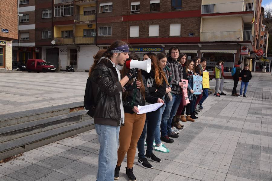 Fotos: Concentración de estudiantes en Guardo