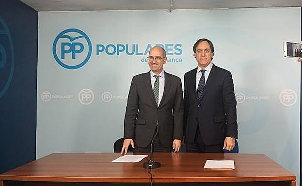 Javier Iglesias y Carlos García Carbayo. 