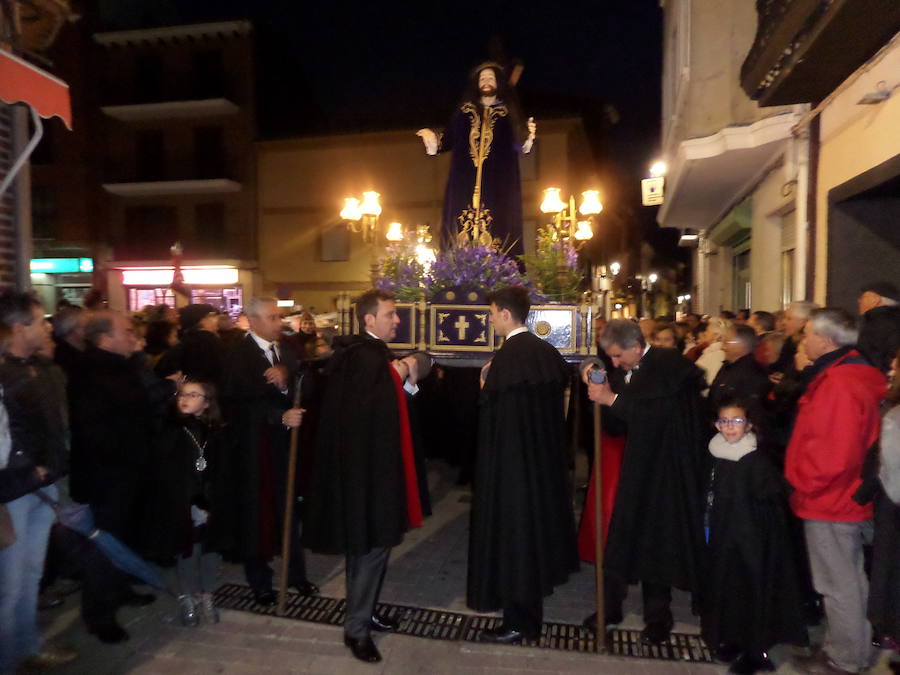 Fotos: Los antiguos legionarios de Valladolid, en el Jueves Santo de Carrión