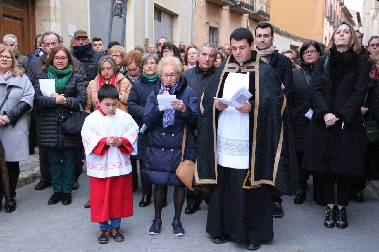 Fotos: Vía Crucis en Medina de Rioseco