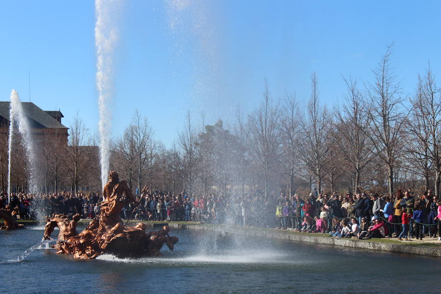 Fotos: Juegos de agua en La Granja