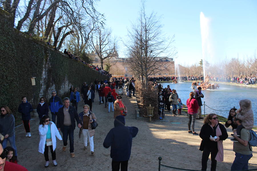 Fotos: Juegos de agua en La Granja