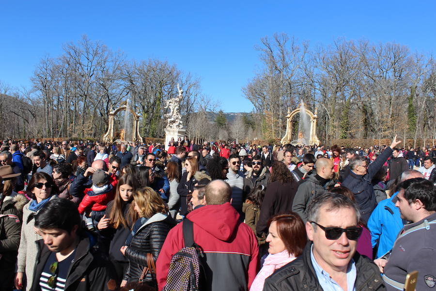 Fotos: Juegos de agua en La Granja