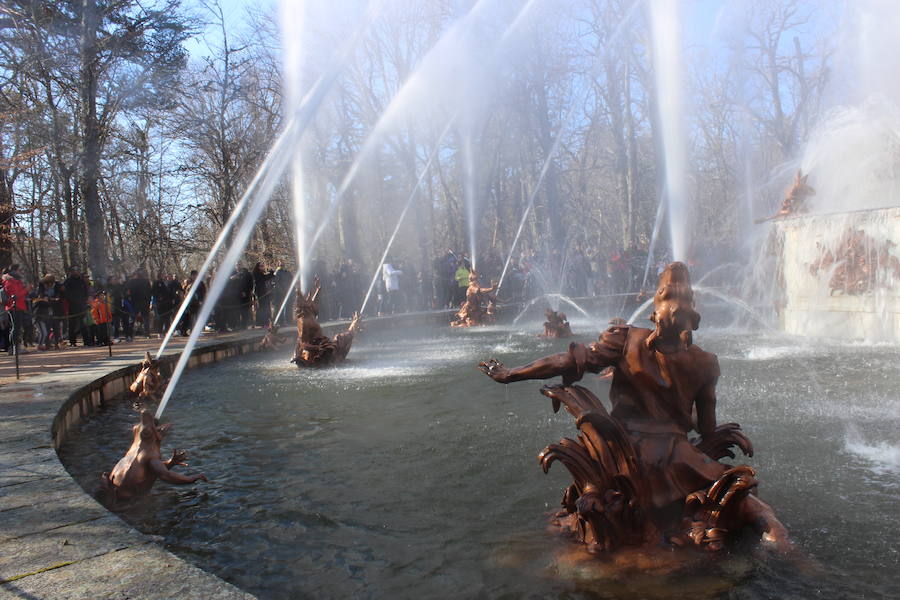 Fotos: Juegos de agua en La Granja