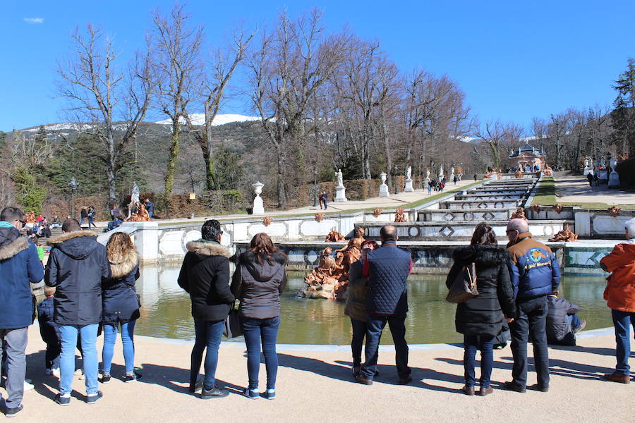 Fotos: Juegos de agua en La Granja